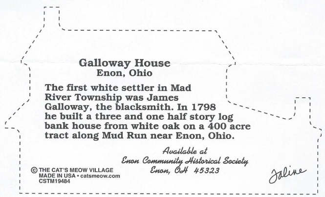 Cat's Meow Galloway House-back